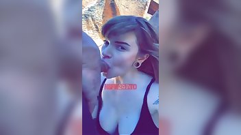 Brittany Jeanne Outdoor Blowjob Snapchat Premium Porn Videos