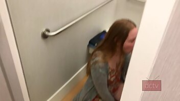 Delilah Risky Anal Fuck In Public Changing Room