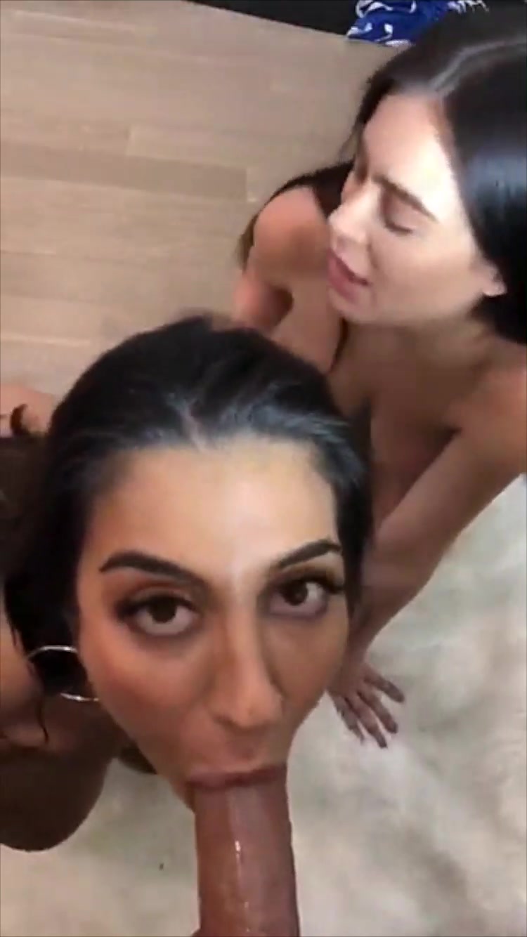 Lana Rhoades with Lena The Plug dildo blowjob snapchat premium porn videos