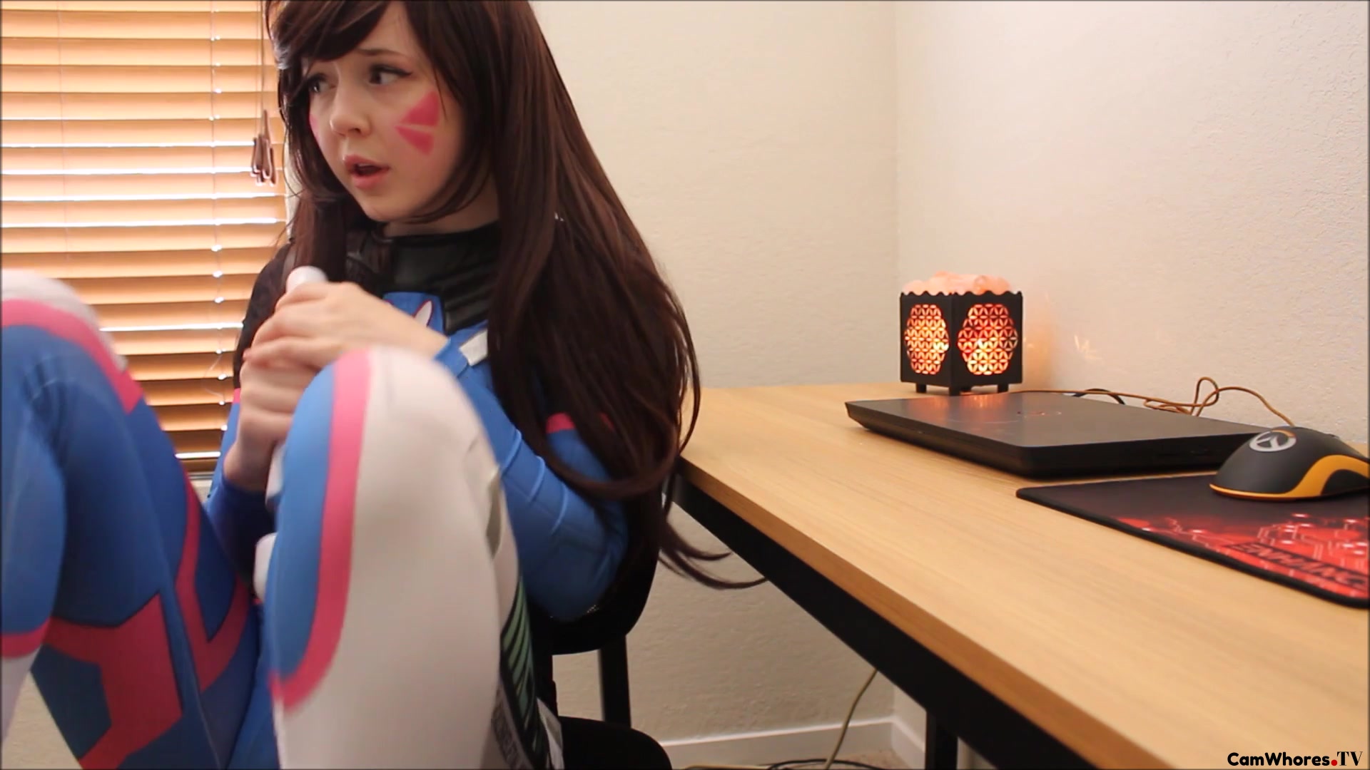 Mari_xo DVA cosplay masturbation