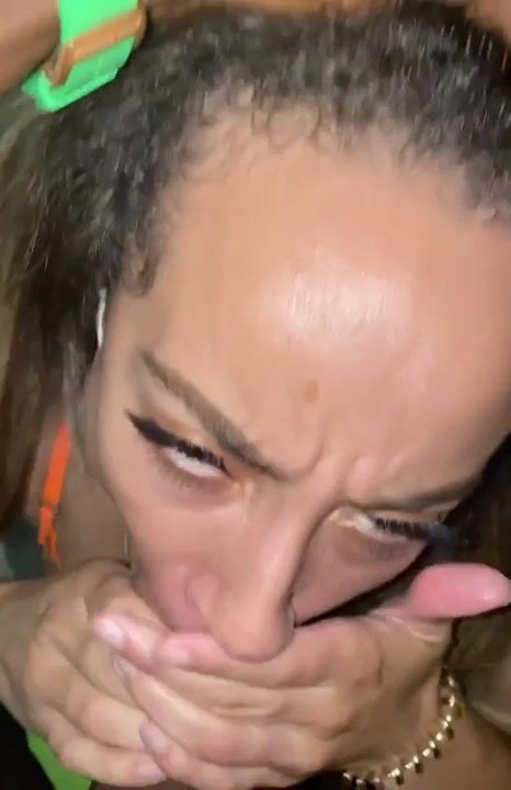 Teanna Trump blowjob