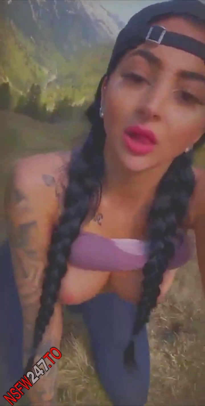 Celine Centino quick hiking tease snapchat premium porn videos