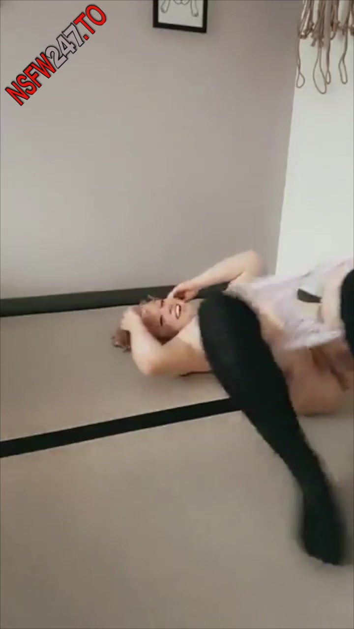 Sarah Calanthe naked tease on the floor snapchat premium porn videos