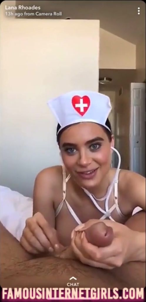 lana rhoades slutty nurse onlyfans insta leaked video