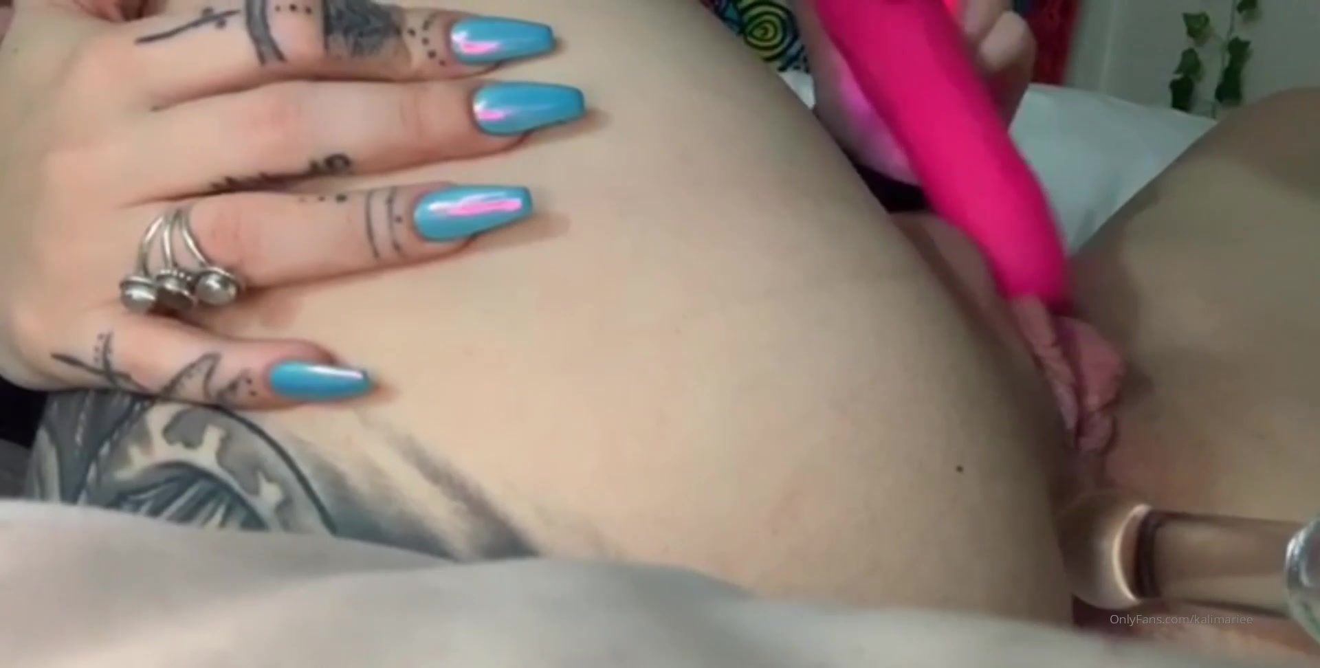 kalikavi super close up DP w my fav toys C xxx onlyfans porn