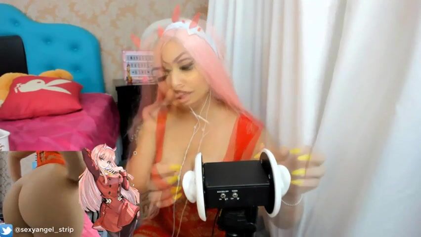 SexyAngel_Stripper – Franxx cosplay ASMR – Modelhub leak