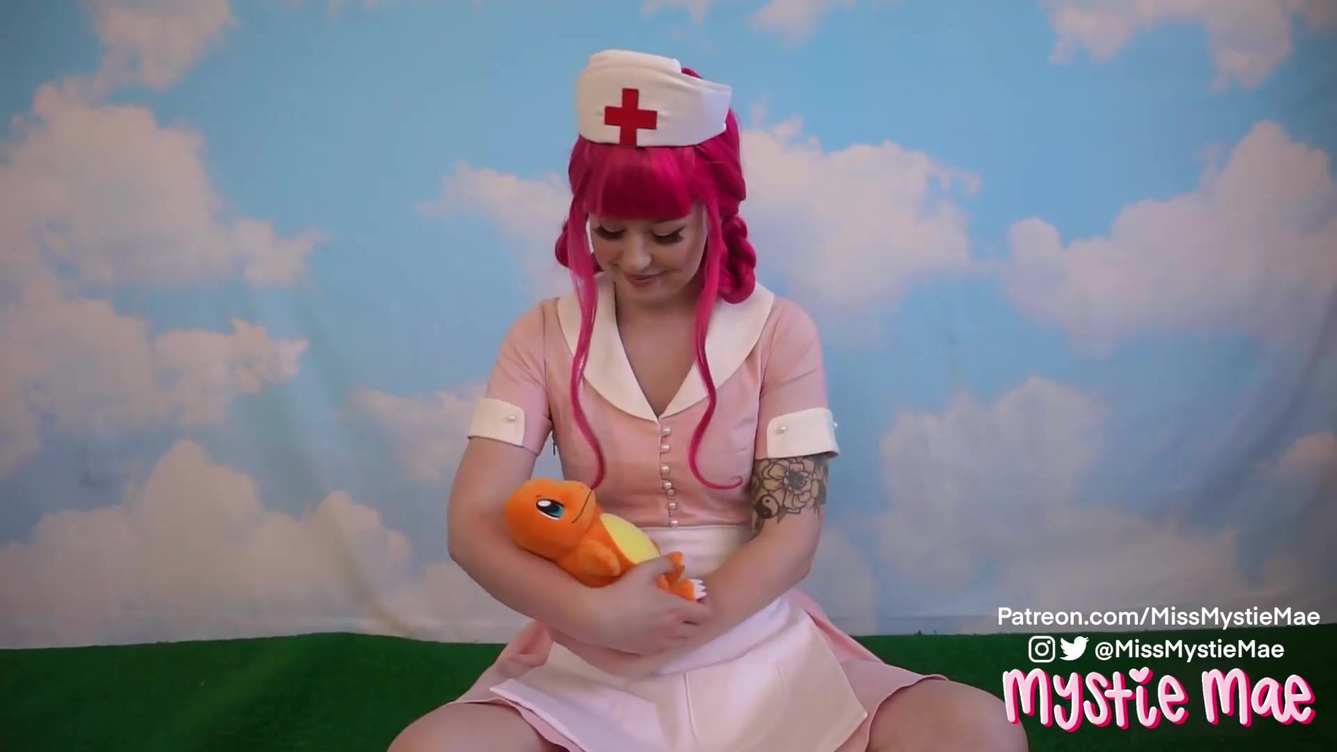 Mystie Mae Nurse Joy Cosplay Teaser Mystie Mae xxx video