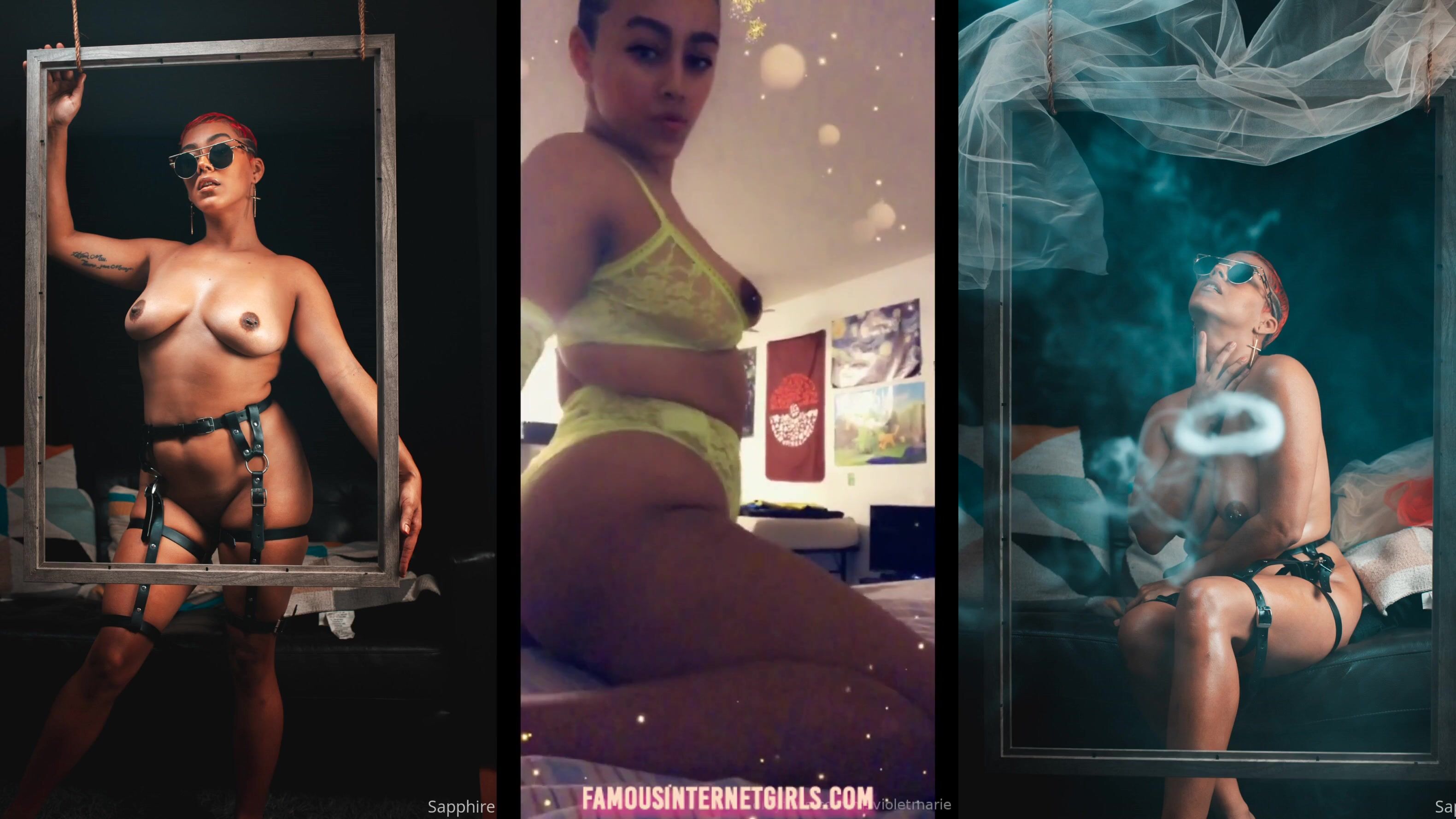 MsVioletmarie Nude Twerking OnlyFans Leaked Videos