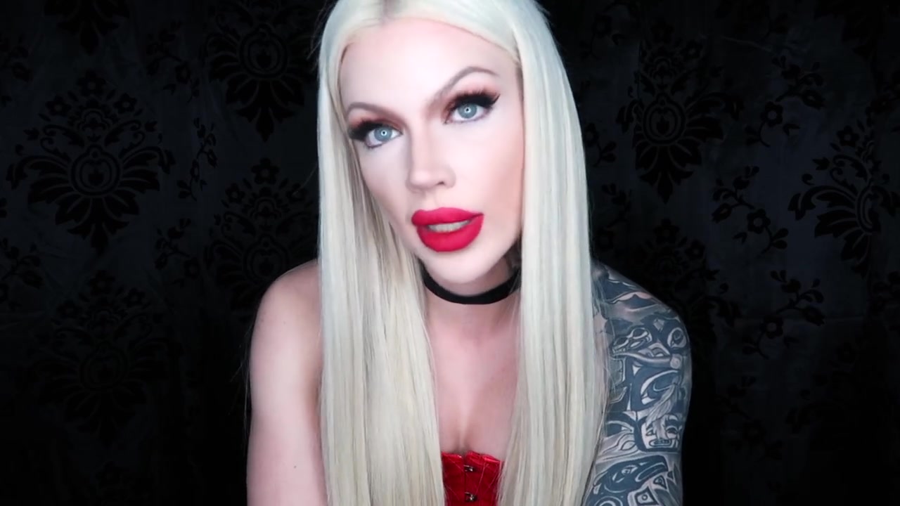 HarleyLaVey - Tattooed Blonde Goddess Degrades Pathetic Loser Manyvids