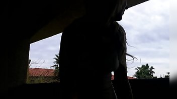 Ginger Banks Blowjob On A Balcony With Pearl Necklace