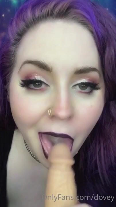 Dovey Asmr Dildo Blowjob P