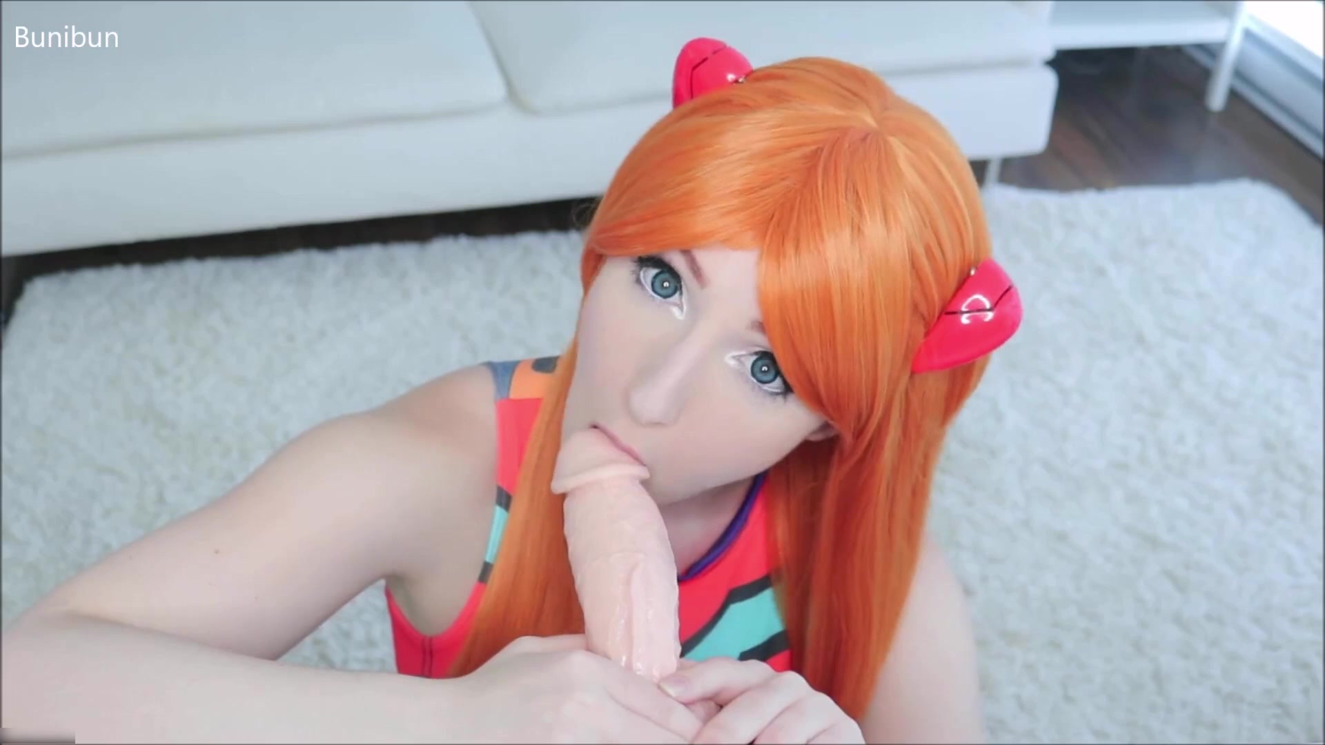 BuniBun_ Asuka Sucks You Off MFC cosplay BJ nude webcam video