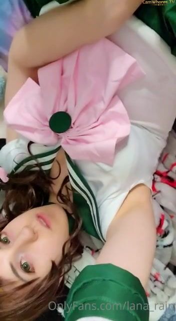 Onlyfans Exclusive - Lana Rain - Sailor Jupiter Cosplay Masturbation