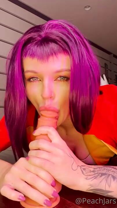 PeachJars Faye Valentine Cosplay OnlyFans XXX Videos Leaked