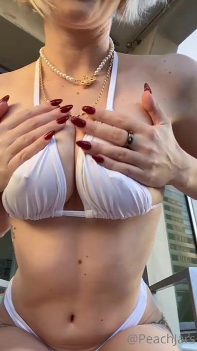 PeachJars Onlyfans Bikini Boob Play XXX Videos Leaked