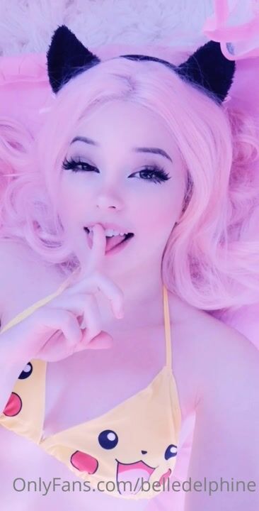 Belle Delphine 03-07-2020 Pikachu and Eggs (21)