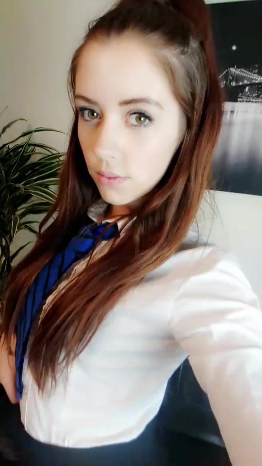 Naughty Poppy - Look Up Schoolgirl Skirt, I Love You Perving at Pussy