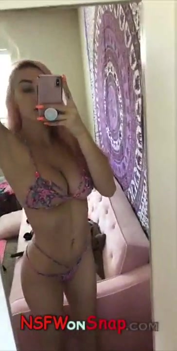 Kendra Sunderland quick mirror view tease snapchat free