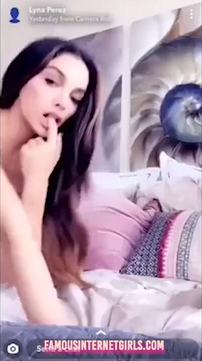 lyna perez nude videos big tits snapchat