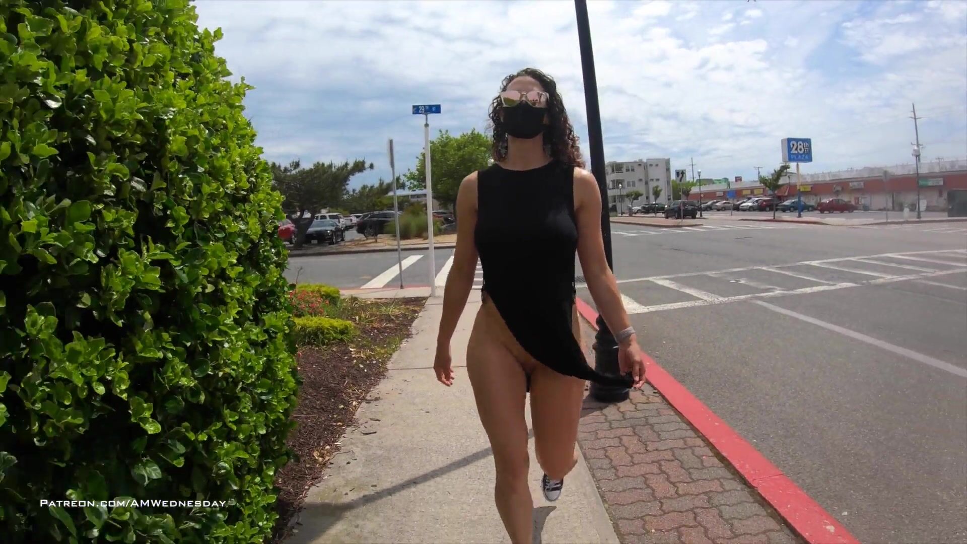 AMWednesday Flashing In the Streets and Naked in Car Park