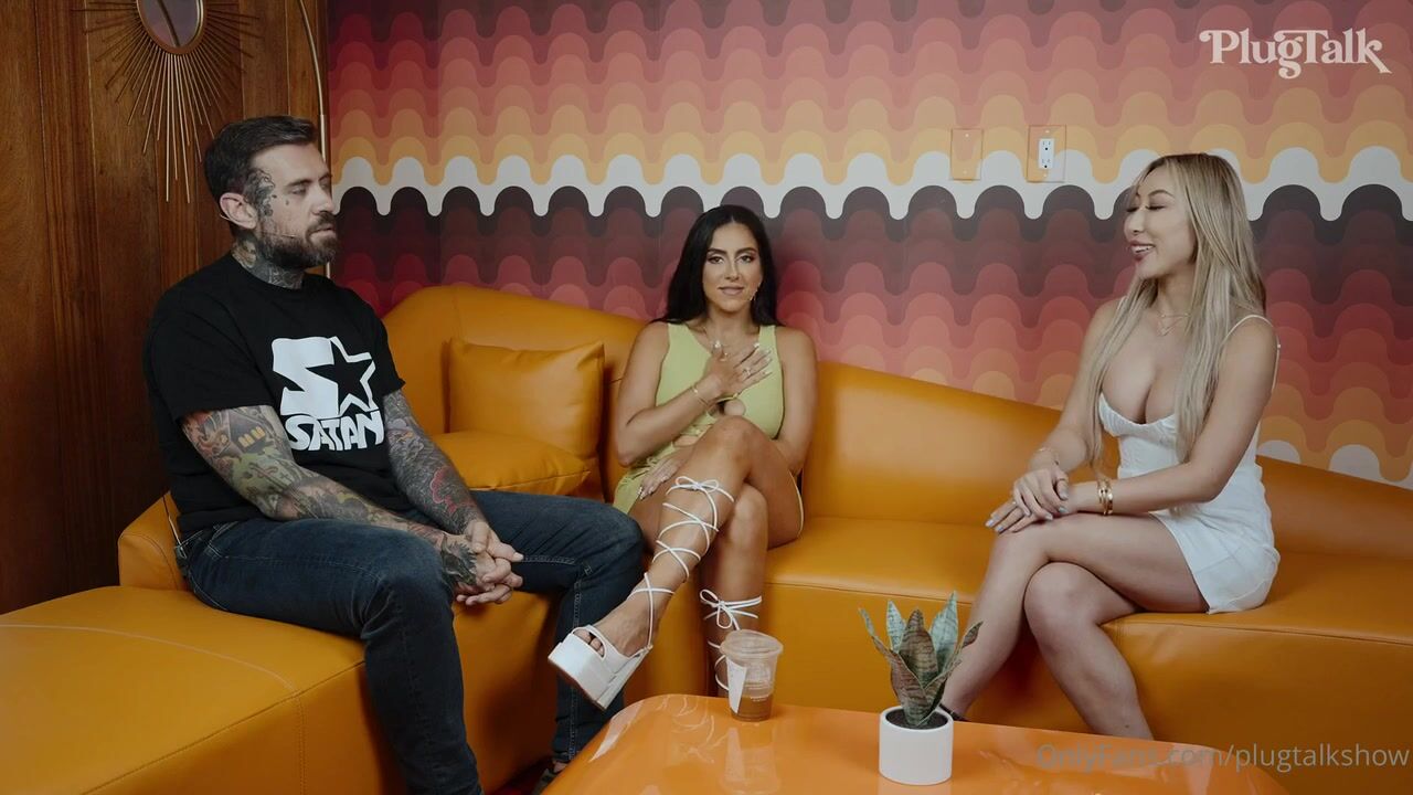 Adam22, Lena The Plug, and Nicole Doshi - Plugtalk Interview and Fuck