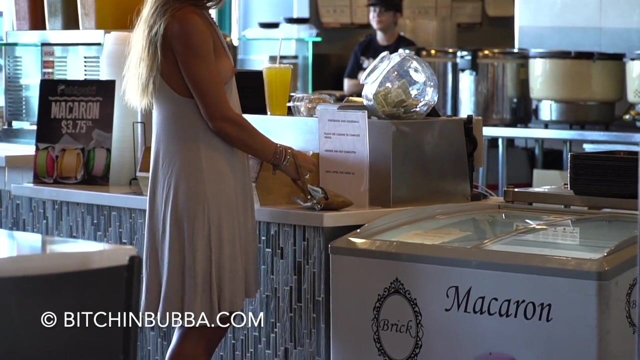 BitchinBubba - Flashing on a coffee store