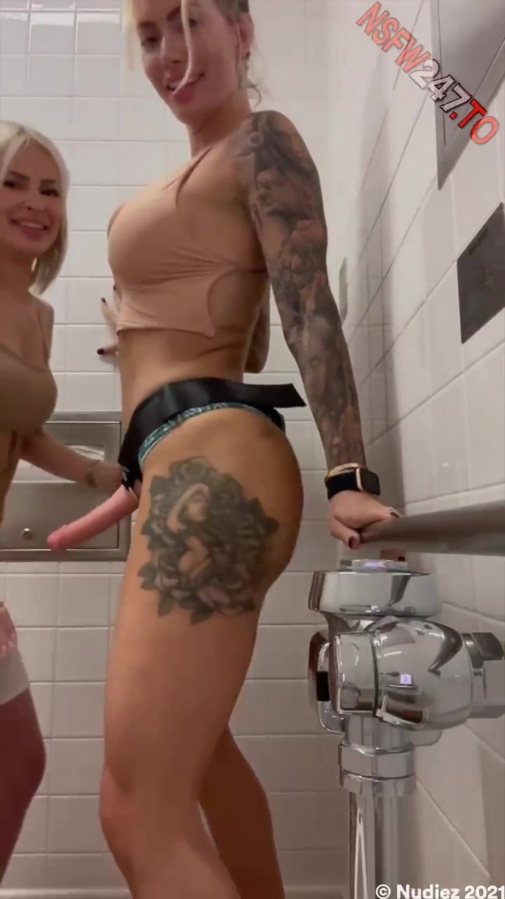 Layna Boo Episode one of public strap on adventures with Viking Barbie xxx onlyfans porn video