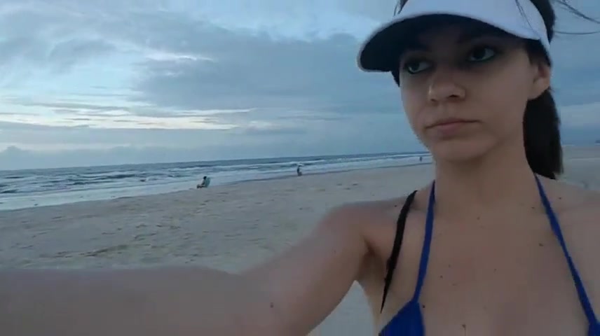 misssweetteen cum play with lovense public beach | ManyVids Free Porn Videos