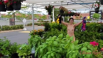 Liliane Hart - Store Front Outdoors Dildo Fun
