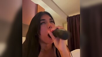 Gianna -Sloppy Dildo Sucking