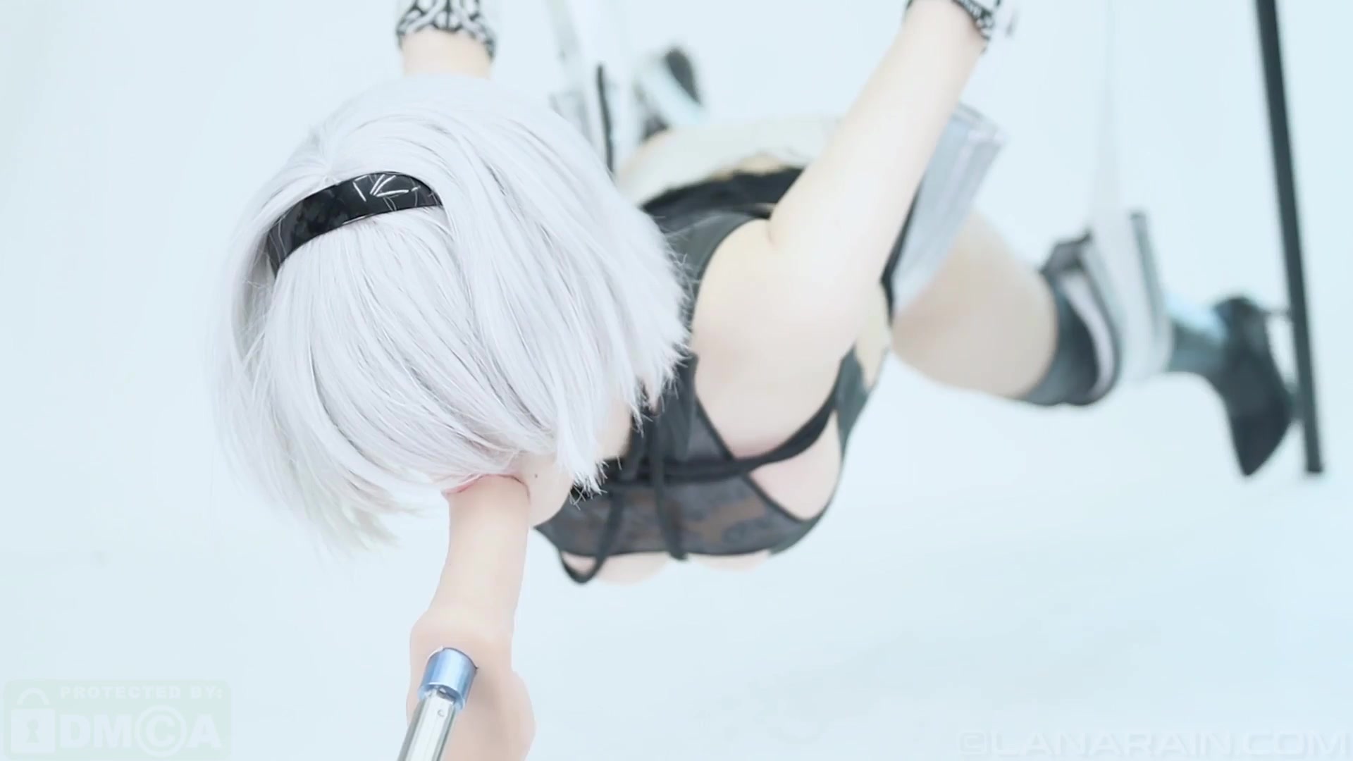 Lana Rain - 2B NieR Automata Factory Bondage ManyVids