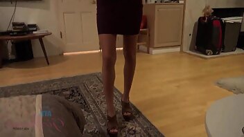 Cecilia Lion - oral, footjob, facial-cumshot pov
