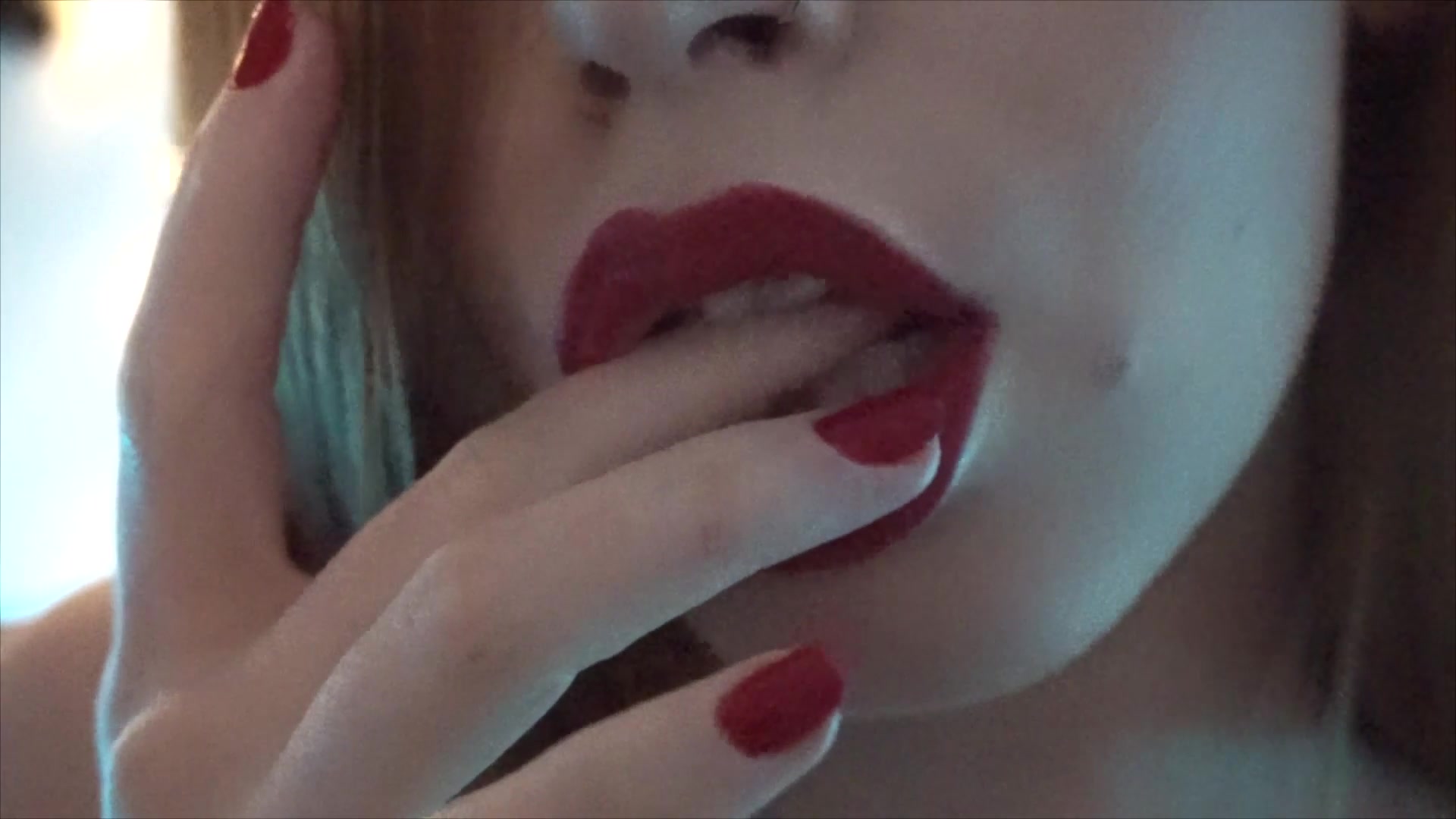 luna roux smoking spit and lipstick oral fixation | lipstick fetish, oral fixation, smoking, spit fetish