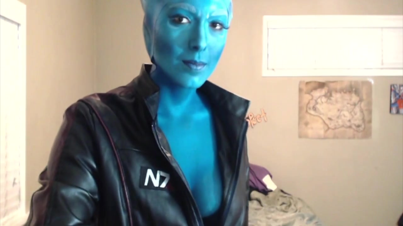 tigger rosey asari cosplay mass effect show xxx porn videos