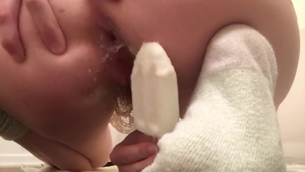 hairy milf lily lark gets messy w/ creamy white coconut popsicle xxx premium manyvids porn videos