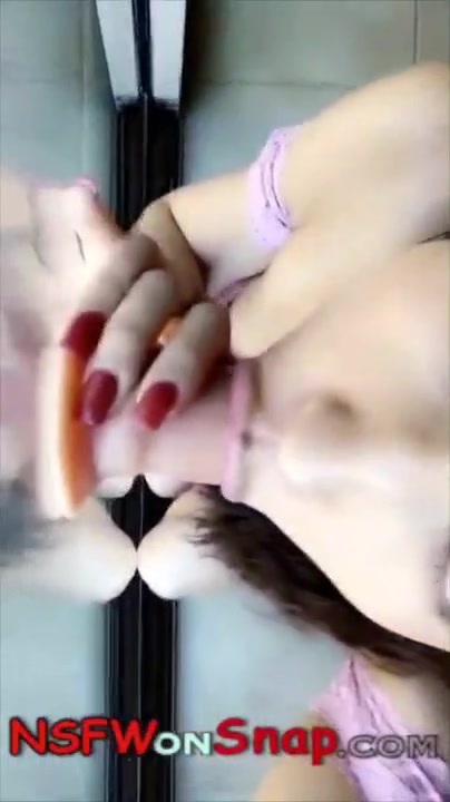 Rainey James dildo POV blow job snapchat free